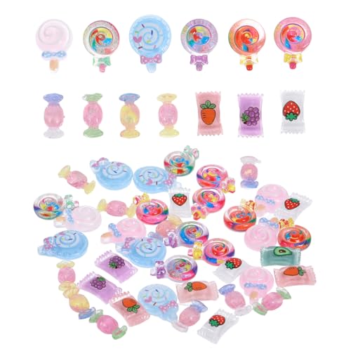 Veemoon 40Stücke Süßigkeiten Nagel Charms Bunte und Leichte Nageldekorationen aus Resin für Kreative Fingernagelkunst für und Vielseitige Kombinationen Veemoon 40Stücke Süßigkeiten Nagel Charms Bunte und Leichte Nageldekorationen aus Resin für Kreative Fingernagelkunst für und Vielseitige Kombinationen von Veemoon