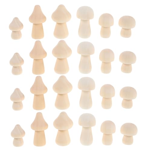 Veemoon 42 Stück Teiliges Natürliche Unlackierte Holzpilze Handliche Mini Pilzfiguren zum Bemalen für Diy Kunstprojekte Kreative Kinderbastelmaterialien Dekorative Holzornamente für Veemoon 42 Stück Teiliges Natürliche Unlackierte Holzpilze Handliche Mini Pilzfiguren zum Bemalen für Diy Kunstprojekte Kreative Kinderbastelmaterialien Dekorative Holzornamente für von Veemoon
