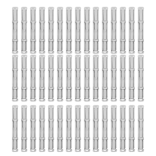 Veemoon 45 Sätze Metall Binder Clips für Dokumente Zwei Loch Aktenklammern Bürobedarf Praktische Organisation für Zuhause Schule und Büro von Veemoon