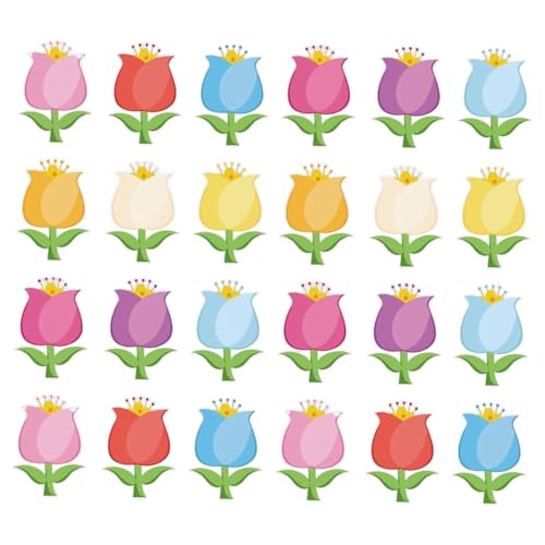 Veemoon 45 Stück Frühlingsblumen-ausschnitte: Bunte Papierbastelformen Mit Klebepunkten – Papierausschnitte Für Diy-projekte/dekorationen Zum Lehrertag/saisonale Dekoration Veemoon 45 Stück Frühlingsblumen-ausschnitte: Bunte Papierbastelformen Mit Klebepunkten – Papierausschnitte Für Diy-projekte/dekorationen Zum Lehrertag/saisonale Dekoration von Veemoon