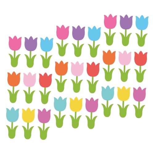 Veemoon 45 Stück Frühlingshafte Dekoration für Klassenzimmer und Partys Bunte Blumenformen mit Klebepunkten für Kreative Bastelprojekte und Wanddekoration Veemoon 45 Stück Frühlingshafte Dekoration für Klassenzimmer und Partys Bunte Blumenformen mit Klebepunkten für Kreative Bastelprojekte und Wanddekoration von Veemoon