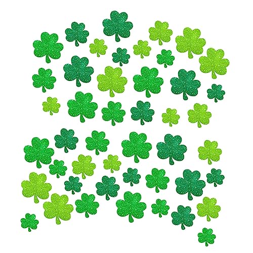 Veemoon 45 Stück Teiliges Shamrock Papier mit Glitzereffekt Filigrane Kleeblatt Ausschnitte für Klassenzimmer Wand Pinnwand und DIY Bastelprojekte Grüne Patricks Day Deko Veemoon 45 Stück Teiliges Shamrock Papier mit Glitzereffekt Filigrane Kleeblatt Ausschnitte für Klassenzimmer Wand Pinnwand und DIY Bastelprojekte Grüne Patricks Day Deko von Veemoon