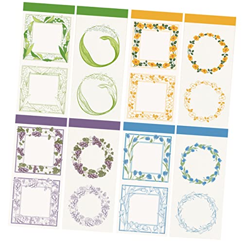 Veemoon 4Sätze Vintage DIY Scrapbook mit Blumenmustern für Kreatives Journaling Notizbuch Dekoration und Handwerksprojekte Material für Scrapbooking Veemoon 4Sätze Vintage DIY Scrapbook mit Blumenmustern für Kreatives Journaling Notizbuch Dekoration und Handwerksprojekte Material für Scrapbooking von Veemoon