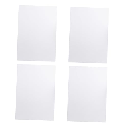 Veemoon 4Stücke Dicke Schutzpapier Schreibblock für Augenfreundliches Schreiben für Büro Hochwertiges Notizbuch zum Berechnen und Notieren von Veemoon
