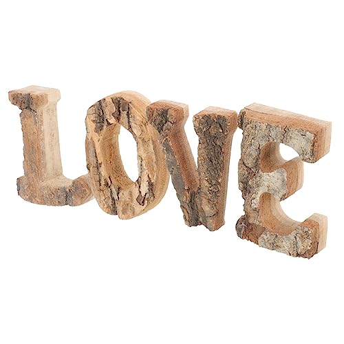 Veemoon 4Stücke Holzbuchstaben Love Romantische Dekoration für Valentinstag Hochzeiten und Jubiläen Teiliges Robustem Naturholz für Einladende Wohnräume Veemoon 4Stücke Holzbuchstaben Love Romantische Dekoration für Valentinstag Hochzeiten und Jubiläen Teiliges Robustem Naturholz für Einladende Wohnräume von Veemoon