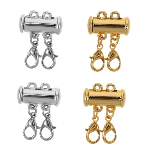 Veemoon 4Stücke Magnetische Halskettenverschlüsse Für Mehrschichtige Looks Magnetverschluss Für Halsketten Magnetische Kettenverschlüsse Stabiler Schmuckverschluss Veemoon 4Stücke Magnetische Halskettenverschlüsse Für Mehrschichtige Looks Magnetverschluss Für Halsketten Magnetische Kettenverschlüsse Stabiler Schmuckverschluss von Veemoon