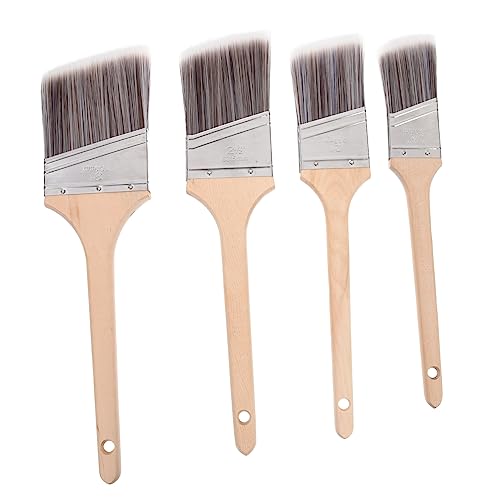 Veemoon 4Stücke Malerei Pinsel mit Holzgriff Aquarellbürsten für Präzise Detailarbeit für Schule Kunstprojekte und Aktivitäten Langlebige Borsten und Einfache Veemoon 4Stücke Malerei Pinsel mit Holzgriff Aquarellbürsten für Präzise Detailarbeit für Schule Kunstprojekte und Aktivitäten Langlebige Borsten und Einfache von Veemoon