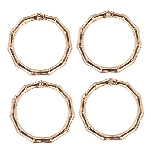 Veemoon 4Stücke Teiliges Offene Frühlingsringe Verbindungsschnalle für Taschen Zubehör Leichtes Metall für Schlüssel Schmuck und DIY Projekte Tragbar und Kompakt Goldfarbe Veemoon 4Stücke Teiliges Offene Frühlingsringe Verbindungsschnalle für Taschen Zubehör Leichtes Metall für Schlüssel Schmuck und DIY Projekte Tragbar und Kompakt Goldfarbe von Veemoon