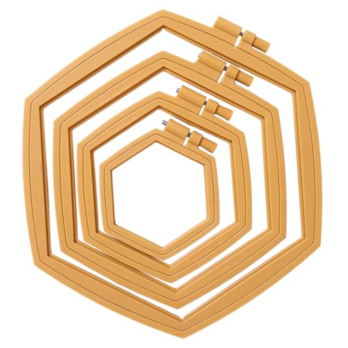 Veemoon 4Stücke Wiederverwendbare Stickrahmen Verstellbare DIY Stickringe für Kreuzstich Quilten und Handarbeiten für Dekorationen und Bastelprojekte Veemoon 4Stücke Wiederverwendbare Stickrahmen Verstellbare DIY Stickringe für Kreuzstich Quilten und Handarbeiten für Dekorationen und Bastelprojekte von Veemoon