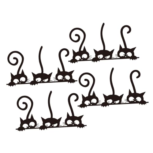 Veemoon 4sätze Teiliges Katzen Wandaufkleber Für Schlafzimmer Und Kinderzimmer Lustige Katzen Wandtattoos Sticker Für Kreative Heimdekoration Veemoon 4sätze Teiliges Katzen Wandaufkleber Für Schlafzimmer Und Kinderzimmer Lustige Katzen Wandtattoos Sticker Für Kreative Heimdekoration von Veemoon