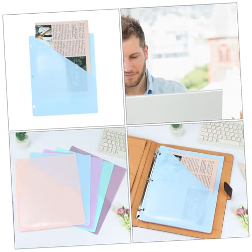 Veemoon 5 Blätter Dokumententaschen aus Leichtem Strapazierfähigem Kunststoff für Büro Schule Schnelle Öffnung Sicherer Halt für Mitarbeiter Lehrer und Reisende Veemoon 5 Blätter Dokumententaschen aus Leichtem Strapazierfähigem Kunststoff für Büro Schule Schnelle Öffnung Sicherer Halt für Mitarbeiter Lehrer und Reisende von Veemoon