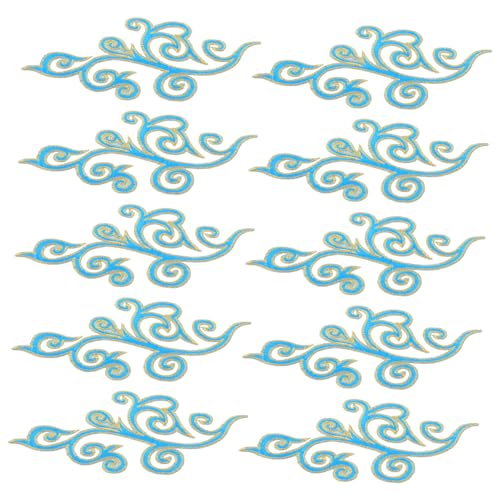 Veemoon 5 Paare Wolkenförmige Stickapplikationen See Blau Barocke Bügel und Nähapplikationen für Hochzeitskleider Bühnenkostüme Brautmode und Diy Bekleidung Vielseitige Textilverzierung Veemoon 5 Paare Wolkenförmige Stickapplikationen See Blau Barocke Bügel und Nähapplikationen für Hochzeitskleider Bühnenkostüme Brautmode und Diy Bekleidung Vielseitige Textilverzierung von Veemoon