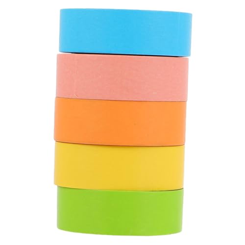 Veemoon 5 Rollen Buntes Washi Tape DIY Dekoratives Klebeband für Handschriftliche Nachrichten Praktische Aufkleber für Scrapbooking Tagebuch und Geschenkverzierung Reißbar Zufällige Farbe Veemoon 5 Rollen Buntes Washi Tape DIY Dekoratives Klebeband für Handschriftliche Nachrichten Praktische Aufkleber für Scrapbooking Tagebuch und Geschenkverzierung Reißbar Zufällige Farbe von Veemoon
