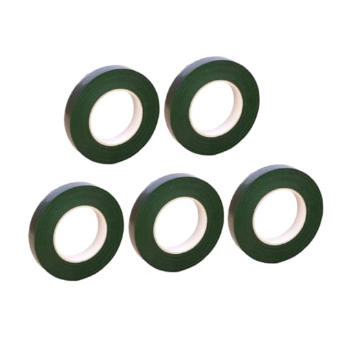 Veemoon 5 Rollen Floristenband Grün Selbstklebend Vielseitiges DIY Klebeband für Künstliche Blumenstiele Verpackung Bastelmaterial für Blumensträuße Handarbeit Basteln Zuhause und Schule Veemoon 5 Rollen Floristenband Grün Selbstklebend Vielseitiges DIY Klebeband für Künstliche Blumenstiele Verpackung Bastelmaterial für Blumensträuße Handarbeit Basteln Zuhause und Schule von Veemoon