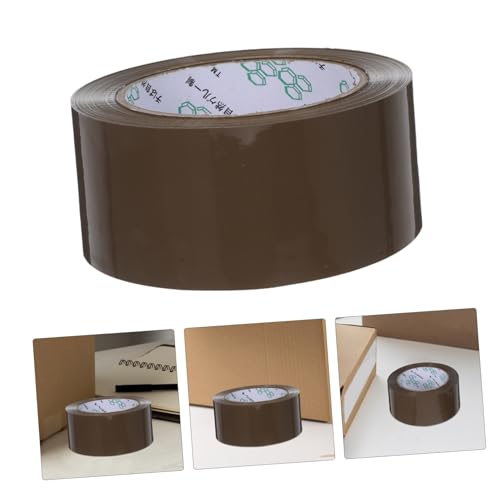 Veemoon 5 Rollen Pack Starkes Verpackungsband Braunes Klebeband für Kartons und Versand Heavy Duty Packband mit Starker Haftkraft für Umzug Büro und Industrie Vielseitig und Zuverlässig von Veemoon