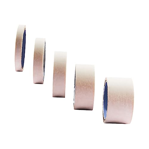 Veemoon 5 Rollen Papier Klebeband Abdeckband für Art.-Nr pro selbstklebendes Malerband mehrfarbig Packband klar bastelbedarf washi-tape tapet dünnes Malerband Abdeckpapier für Automobile von Veemoon