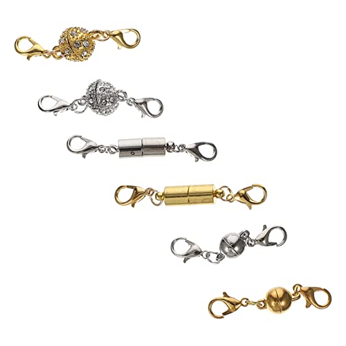 Veemoon 5 Sätze Magnetverschluss Für Schmuck Magnetische Karabiner Verschlüsse Für Armbänder Und Diy Schmuckzubehör Für Kreative Projekte Und Persönliche 6 Paare * 5 Veemoon 5 Sätze Magnetverschluss Für Schmuck Magnetische Karabiner Verschlüsse Für Armbänder Und Diy Schmuckzubehör Für Kreative Projekte Und Persönliche 6 Paare * 5 von Veemoon