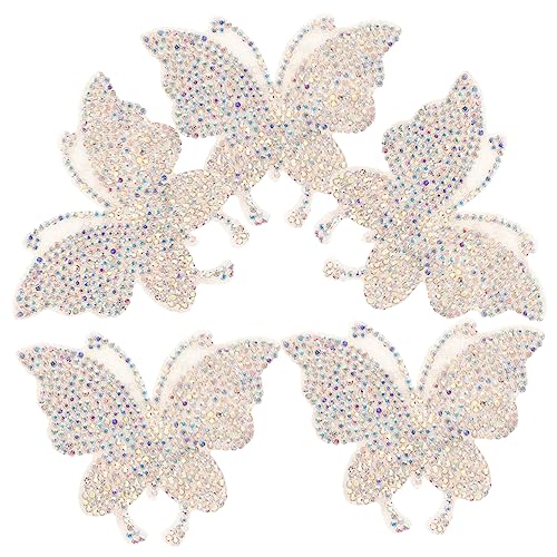 Veemoon 5 Stck. Strassaufkleber fürs Auto rhinestone glitzersteinchen Glitzernd Autoaufkleber Ornamente Bling-Schmetterlings-Kristall-Aufkleber Schmetterlingskristallaufkleber Strasssteine Veemoon 5 Stck. Strassaufkleber fürs Auto rhinestone glitzersteinchen Glitzernd Autoaufkleber Ornamente Bling-Schmetterlings-Kristall-Aufkleber Schmetterlingskristallaufkleber Strasssteine von Veemoon