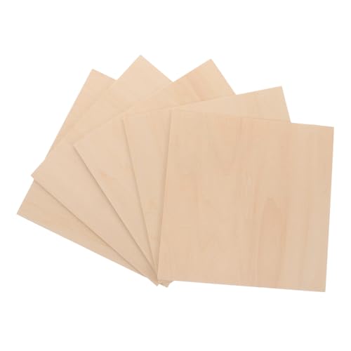Veemoon 5 Stück Brandmalerei-Platte Holz zum Basteln Handgefertigtes DIY-Graffiti- aus Holz Holzscheiben zum Basteln unfertige Holzquadrate Holzhandwerksvorräte hölzern Khaki Veemoon 5 Stück Brandmalerei-Platte Holz zum Basteln Handgefertigtes DIY-Graffiti- aus Holz Holzscheiben zum Basteln unfertige Holzquadrate Holzhandwerksvorräte hölzern Khaki von Veemoon