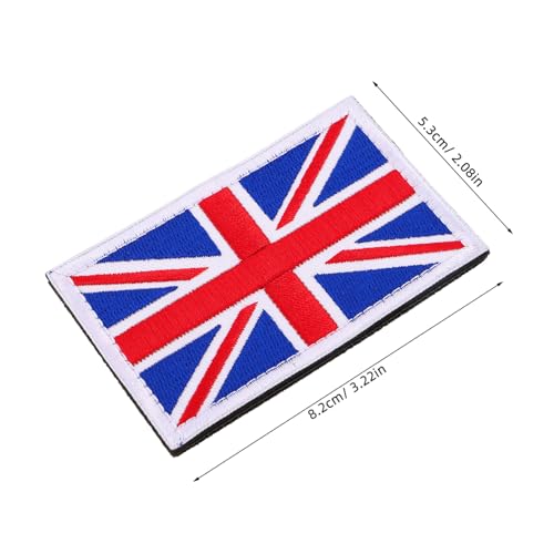 Veemoon 5 Stück Handbestickte Uk Flaggen Aufnäher mit Robuste Stoffpatches für Kleidung Hüte Rucksäcke für DIY Nähprojekte und Personalisierte Verzierungen Veemoon 5 Stück Handbestickte Uk Flaggen Aufnäher mit Robuste Stoffpatches für Kleidung Hüte Rucksäcke für DIY Nähprojekte und Personalisierte Verzierungen von Veemoon