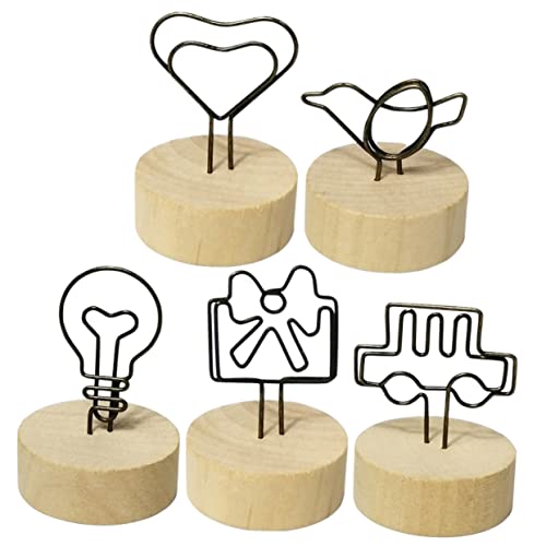 Veemoon 5 Stück Hinweis Clip Stand kleiner Kartenständer Kartenhalter platzieren Hochzeitstischdekoration hochzeitsdeko kreative Kartenständer Menükartenhalter hölzern Veemoon 5 Stück Hinweis Clip Stand kleiner Kartenständer Kartenhalter platzieren Hochzeitstischdekoration hochzeitsdeko kreative Kartenständer Menükartenhalter hölzern von Veemoon