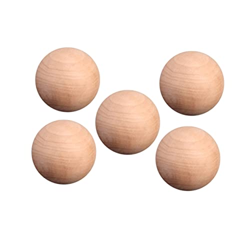 Veemoon 5 Stück Holzkugel Handwerksbereich Hartholz Runden Basteln Kugeln Dekorative Bälle Ornamente Unvollendet Buche Runde Kugel Für Schmuckhandbuch Diy-ball Hölzern Veemoon 5 Stück Holzkugel Handwerksbereich Hartholz Runden Basteln Kugeln Dekorative Bälle Ornamente Unvollendet Buche Runde Kugel Für Schmuckhandbuch Diy-ball Hölzern von Veemoon