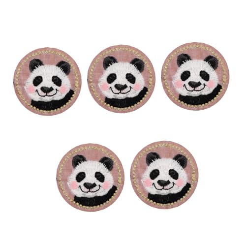 Veemoon 5 Stück Niedliche Panda Stickerei Patches für Kleidung DIY Aufnäher zum Aufbügeln oder Nähen für Jacken Jeans Hüte und Rucksäcke Langlebig und Hautfreundlich Veemoon 5 Stück Niedliche Panda Stickerei Patches für Kleidung DIY Aufnäher zum Aufbügeln oder Nähen für Jacken Jeans Hüte und Rucksäcke Langlebig und Hautfreundlich von Veemoon