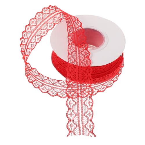 Veemoon 5 Stück Retro Spitze Spitzenornamentband Dekoband Zierband Borte Stoffband Vintage Blumen Spitzenband Stoff Spitzenband Blumenband Zum Nähen Nylon Rot Veemoon 5 Stück Retro Spitze Spitzenornamentband Dekoband Zierband Borte Stoffband Vintage Blumen Spitzenband Stoff Spitzenband Blumenband Zum Nähen Nylon Rot von Veemoon