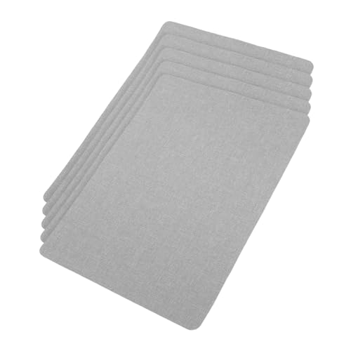 Veemoon 5 Stück Selbstklebende Reparaturflicken Leinen Graue Stoffpatches für Kleidung Sofas und Möbel Langlebig Atmungsaktiv Einfach Zuzuschneiden für Reparaturen und Dekoration Veemoon 5 Stück Selbstklebende Reparaturflicken Leinen Graue Stoffpatches für Kleidung Sofas und Möbel Langlebig Atmungsaktiv Einfach Zuzuschneiden für Reparaturen und Dekoration von Veemoon