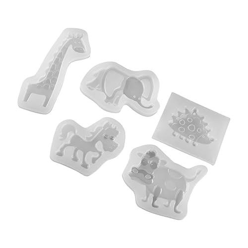 Veemoon 5 Stück Silikonform Tiermotive Teiliges Giraffe Elefant Igel Pferd Kuh für Epoxidharz Schmuck Seifenherstellung DIY Basteln Glatte Oberfläche Einfache Veemoon 5 Stück Silikonform Tiermotive Teiliges Giraffe Elefant Igel Pferd Kuh für Epoxidharz Schmuck Seifenherstellung DIY Basteln Glatte Oberfläche Einfache von Veemoon