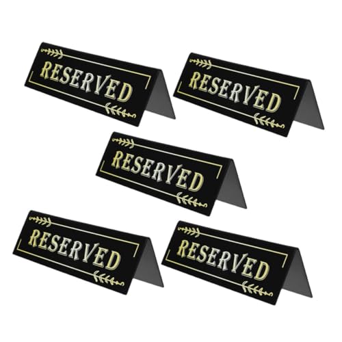 Veemoon 5 Stück Teiliges Acryl Tischschild Doppelseitig Förmige Gäste Reservierungsschilder Transparente Sitzplatzmarkierungen für Restaurant Hochzeit Geburtstag Meeting Veemoon 5 Stück Teiliges Acryl Tischschild Doppelseitig Förmige Gäste Reservierungsschilder Transparente Sitzplatzmarkierungen für Restaurant Hochzeit Geburtstag Meeting von Veemoon