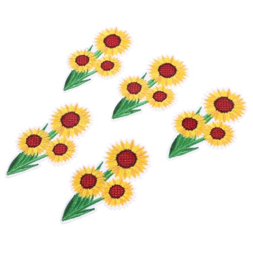 Veemoon 5 Stück Teiliges Bestickte Blumen Aufnäher für Kleidung Vielseitige Zarte Applikationen aus Polyester zum Aufbügeln Jacken Taschen Hüte Schuhe und DIY Dekorationen Veemoon 5 Stück Teiliges Bestickte Blumen Aufnäher für Kleidung Vielseitige Zarte Applikationen aus Polyester zum Aufbügeln Jacken Taschen Hüte Schuhe und DIY Dekorationen von Veemoon