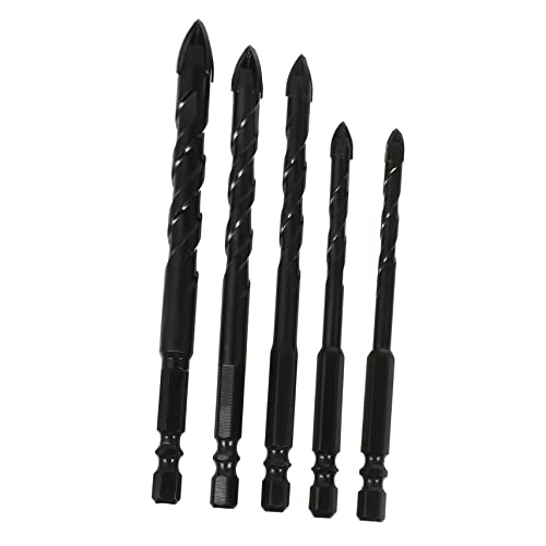 Veemoon 5 Stück Teiliges Bohrer Set für Fliesen Keramik Präzise und Langlebige Bohrer mit Hartmetallspitze für Marmor Effizientes Bohren Hohe Zuverlässigkeit Einfache Handhabung Veemoon 5 Stück Teiliges Bohrer Set für Fliesen Keramik Präzise und Langlebige Bohrer mit Hartmetallspitze für Marmor Effizientes Bohren Hohe Zuverlässigkeit Einfache Handhabung von Veemoon