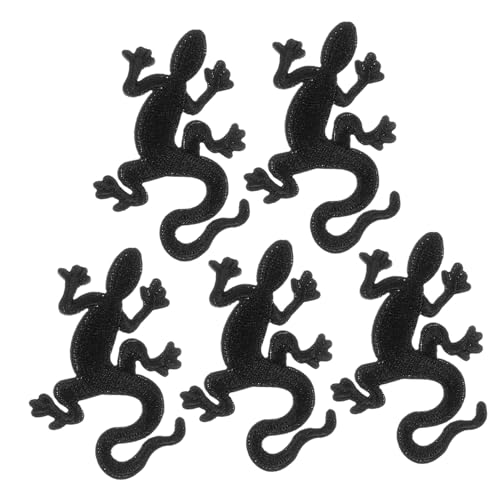 Veemoon 5 Stück Teiliges Gestickte Gecko Bügelflicken Cartoon Tierpatches für Kleidung Leichte Kompakte Aufnäher Vielseitig für Jacken Shirts Rucksäcke Dekorative Reparatur und Veemoon 5 Stück Teiliges Gestickte Gecko Bügelflicken Cartoon Tierpatches für Kleidung Leichte Kompakte Aufnäher Vielseitig für Jacken Shirts Rucksäcke Dekorative Reparatur und von Veemoon