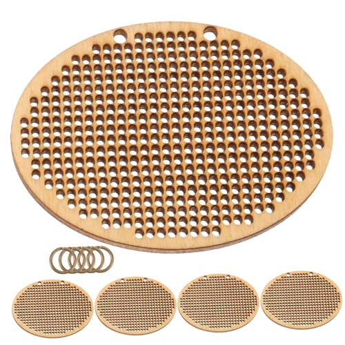 Veemoon 5 Stück Teiliges Kreuzstich Holzchips Oval mit Doppelbohrung Langlebige und Sichere Holzanhänger für DIY Bastelprojekte Vielseitig Einsetzbar als Schmuck Lesezeichen oder Veemoon 5 Stück Teiliges Kreuzstich Holzchips Oval mit Doppelbohrung Langlebige und Sichere Holzanhänger für DIY Bastelprojekte Vielseitig Einsetzbar als Schmuck Lesezeichen oder von Veemoon