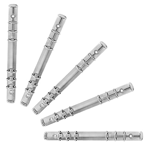Veemoon 5 Stück Teiliges Metal Binder Mechanismus Ersatzkit Ring Mechanismen für Notizbuch Planer Stabil und Rostfrei für Lose Scrapbooking Einfach zu Handhaben Veemoon 5 Stück Teiliges Metal Binder Mechanismus Ersatzkit Ring Mechanismen für Notizbuch Planer Stabil und Rostfrei für Lose Scrapbooking Einfach zu Handhaben von Veemoon