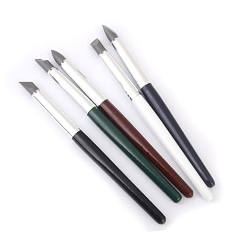Veemoon 5 Stück Teiliges Set Silikon Clay Sculpting Werkzeuge Flexible Modellierhilfen zum Formen Schnitzen und Fingerabdrücke Entfernen Beim Töpfern und Basteln Veemoon 5 Stück Teiliges Set Silikon Clay Sculpting Werkzeuge Flexible Modellierhilfen zum Formen Schnitzen und Fingerabdrücke Entfernen Beim Töpfern und Basteln von Veemoon