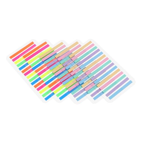 Veemoon 5 Stück Teiliges Transparente Selbstklebende Haftnotizen Fluoreszierende Index Tabs Markieren von Textstellen für Büro und Zuhause Veemoon 5 Stück Teiliges Transparente Selbstklebende Haftnotizen Fluoreszierende Index Tabs Markieren von Textstellen für Büro und Zuhause von Veemoon