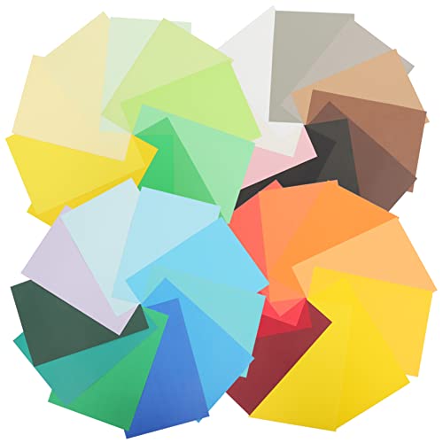 Veemoon 50 Blatt Bastelpapier Buntes Tonpapier Mix Für DIY Kunsthandwerk Malpapier Junge Mädchen Falten Geschenkpapier Veemoon 50 Blatt Bastelpapier Buntes Tonpapier Mix Für DIY Kunsthandwerk Malpapier Junge Mädchen Falten Geschenkpapier von Veemoon