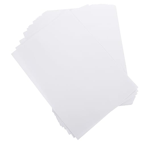 Veemoon 50 Blatt Matte Selbstklebende Etiketten Bedruckbare Aufkleber für Drucker Rechteckige Klebeetiketten pro Bogen Vielseitige Blanko Sticker für Büro Schule Haushalt Veemoon 50 Blatt Matte Selbstklebende Etiketten Bedruckbare Aufkleber für Drucker Rechteckige Klebeetiketten pro Bogen Vielseitige Blanko Sticker für Büro Schule Haushalt von Veemoon