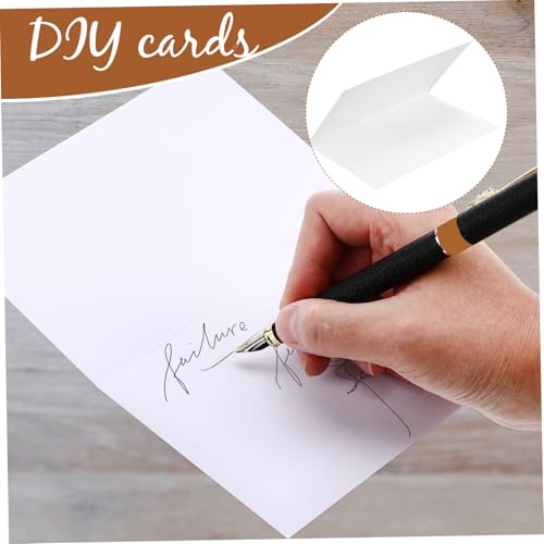 Veemoon 50 Sätze Blank Greeting Cards und Umschläge aus Dickem Doppelseitigem Papier Klappkarten mit Passenden Umschlägen für Kartengestaltung Einladungen Scrapbooking Veemoon 50 Sätze Blank Greeting Cards und Umschläge aus Dickem Doppelseitigem Papier Klappkarten mit Passenden Umschlägen für Kartengestaltung Einladungen Scrapbooking von Veemoon