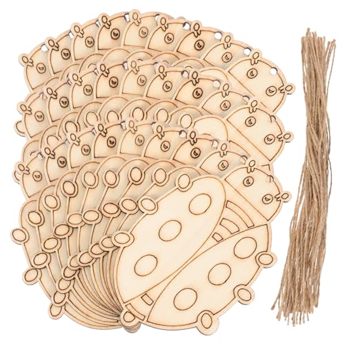 Veemoon 50 Sätze Teiliges Holz bastelset mit Blanko Holzscheiben DIY holzchips für Kreative Malerei Einfache Gestaltung mit Aufhängeloch für Basteln Dekoration und Kinderkunstprojekte Veemoon 50 Sätze Teiliges Holz bastelset mit Blanko Holzscheiben DIY holzchips für Kreative Malerei Einfache Gestaltung mit Aufhängeloch für Basteln Dekoration und Kinderkunstprojekte von Veemoon