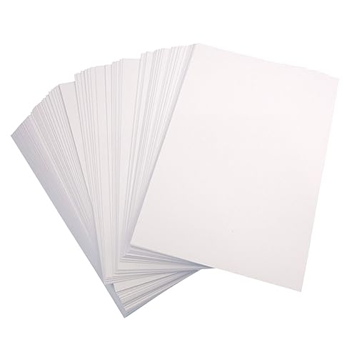 Veemoon 50 Stück A4 Fotopapier Glänzend Fotopapier Für Drucker Druckerpapier Drucken Poster Papier Doppelseitiges Fotopapier Bildpapier Weiß von Veemoon