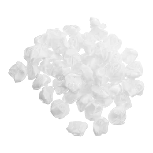 Veemoon 50 Stück Band Rosenknospen Bandrosen Zum Basteln Weihnachtsband Blumen Satinblumen Polyester Weiß Veemoon 50 Stück Band Rosenknospen Bandrosen Zum Basteln Weihnachtsband Blumen Satinblumen Polyester Weiß von Veemoon