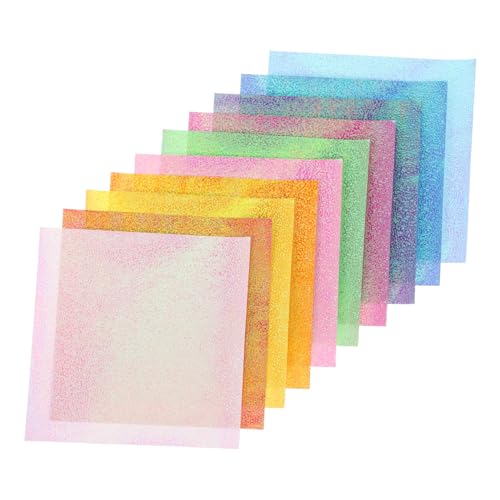 Veemoon 50 Stück Buntes Origami Papier Glitzerfaltung für DIY Bastelprojekte Geeignet für Kunst und Handwerk Sicher für Kreative Aktivitäten mit Freunden und Familie Veemoon 50 Stück Buntes Origami Papier Glitzerfaltung für DIY Bastelprojekte Geeignet für Kunst und Handwerk Sicher für Kreative Aktivitäten mit Freunden und Familie von Veemoon