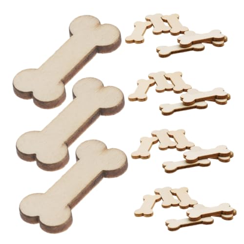 Veemoon 50 Stück Holz Hundeknochen Bastelset Holzfiguren für Diy Projekte Langlebige Holzornamente zur Dekoration Bastelmaterialien für Ideen und Heimdekoration Veemoon 50 Stück Holz Hundeknochen Bastelset Holzfiguren für Diy Projekte Langlebige Holzornamente zur Dekoration Bastelmaterialien für Ideen und Heimdekoration von Veemoon