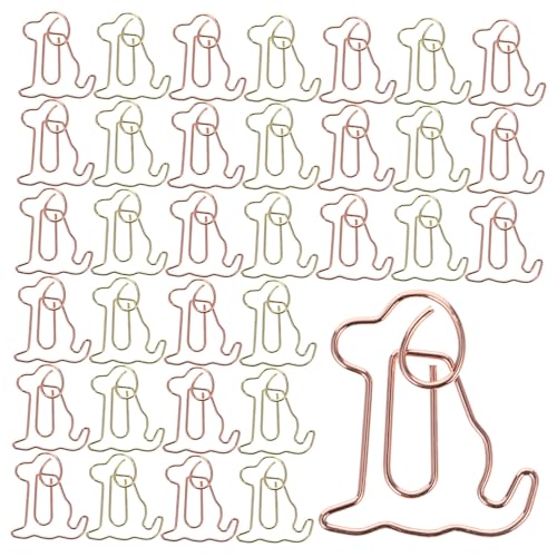 Veemoon 50 Stück Hunde-Büroklammer schulsachen büroklammern büro accessoires foto aufhänger klein Schreibwaren rechnungen fixieren büroklammer Multi-Gebrauchspapierclips Rostfreier Stahl Veemoon 50 Stück Hunde-Büroklammer schulsachen büroklammern büro accessoires foto aufhänger klein Schreibwaren rechnungen fixieren büroklammer Multi-Gebrauchspapierclips Rostfreier Stahl von Veemoon