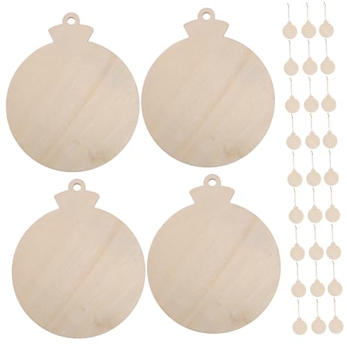 Veemoon 50 Stück Natürliche Ungeölte Holzscheiben mit Vorgebohrtem Loch DIY Weihnachtsanhänger Rustikale Baumschmuck Dekoration für Baum Wand Tür Fenster Vielseitige Xmas Holzchips Veemoon 50 Stück Natürliche Ungeölte Holzscheiben mit Vorgebohrtem Loch DIY Weihnachtsanhänger Rustikale Baumschmuck Dekoration für Baum Wand Tür Fenster Vielseitige Xmas Holzchips von Veemoon