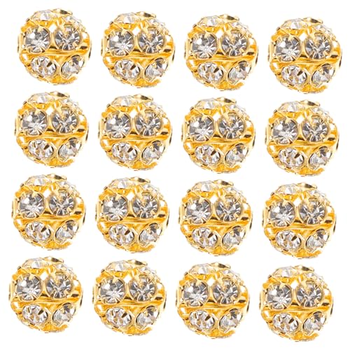 Veemoon 50 Stück Spacer Perlen Metallperlen für DIY Schmuckherstellung Multifunktionale Lose Perlen für Armbänder und Veemoon 50 Stück Spacer Perlen Metallperlen für DIY Schmuckherstellung Multifunktionale Lose Perlen für Armbänder und von Veemoon