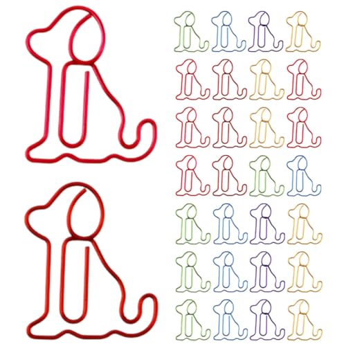Veemoon 50 Stück Teiliges Kleine Büroklammern in Hund form Dekorative Papierklammern für Büro und Schule Bunte Lesezeichen Clips Praktische Aktenklammern für Dokumente und Fotos Geschenk Veemoon 50 Stück Teiliges Kleine Büroklammern in Hund form Dekorative Papierklammern für Büro und Schule Bunte Lesezeichen Clips Praktische Aktenklammern für Dokumente und Fotos Geschenk von Veemoon